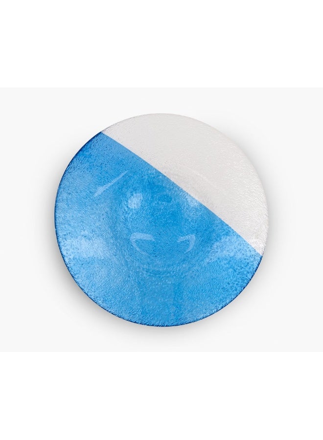 2XL Home Dinner Plate BL/WH 28x28x3.5cm - Image 2