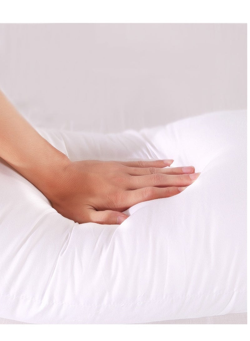 Crystal Velvet Maternity Pillow Maternity Belly Support Pillow Core Side Sleeping Pillow Waist Support Pillow - Image 3