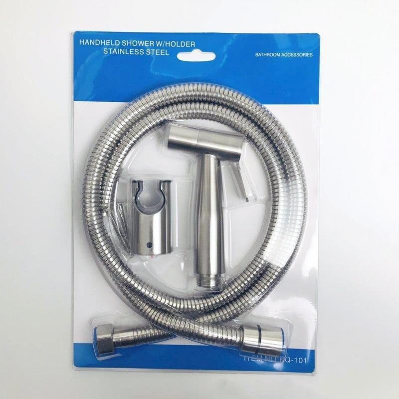 304 Stainless Steel Bidet Sprayer Gun Set - Image 1