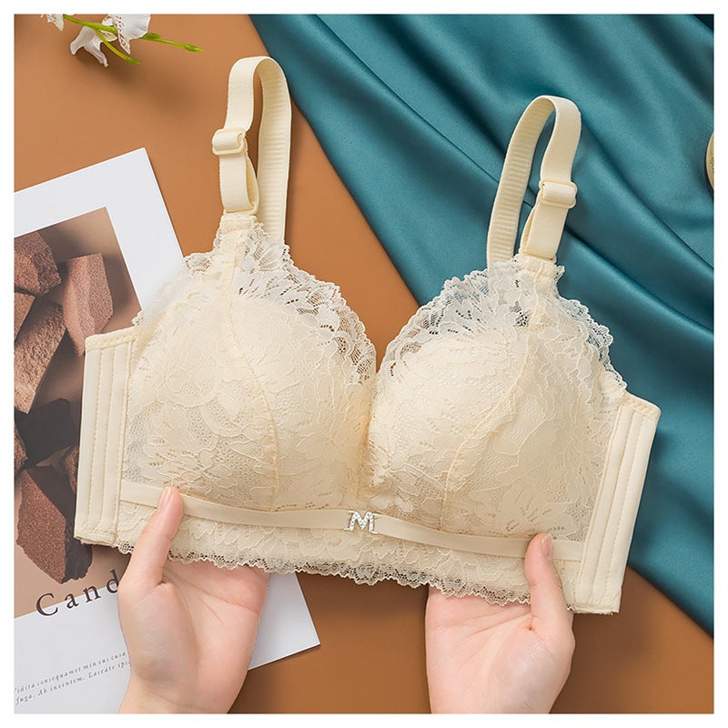 Baby Cotton Lingerie Push-Up Thickened Wireless Bra pro-skin color - Image 5