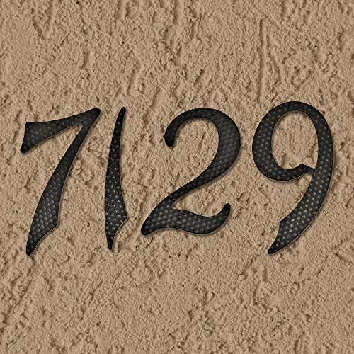Hy-Ko Products DC-5/0 Die Cast Aluminum House Number 0 (ZERO) 4.5" High, Black, 1 Piece - Image 3