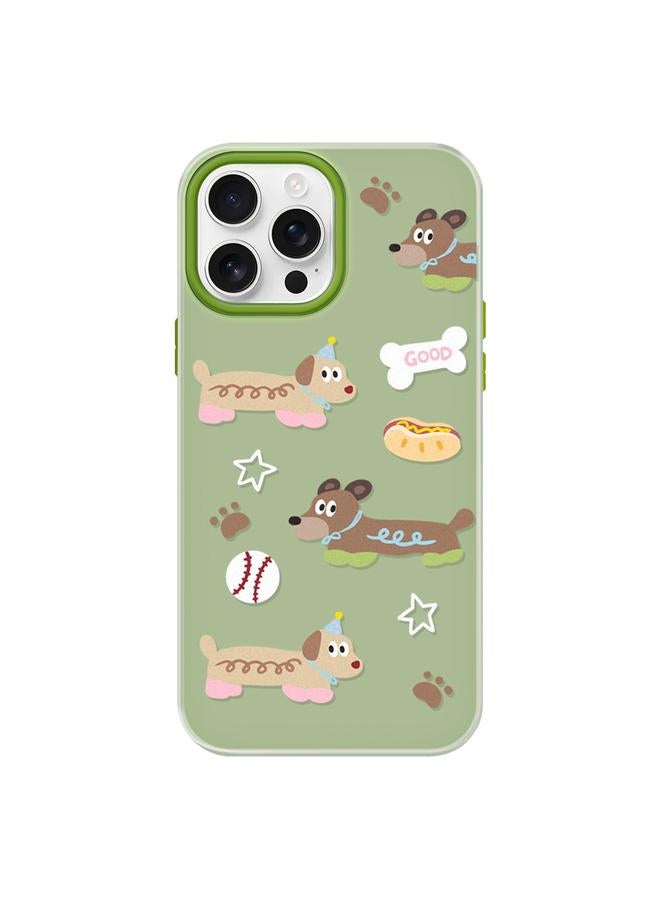اس-توب جراب لهاتف iPhone 13 Pro Max مصنوع من مادة TPU الهجينة ذات ملمس الجلد - Image 1
