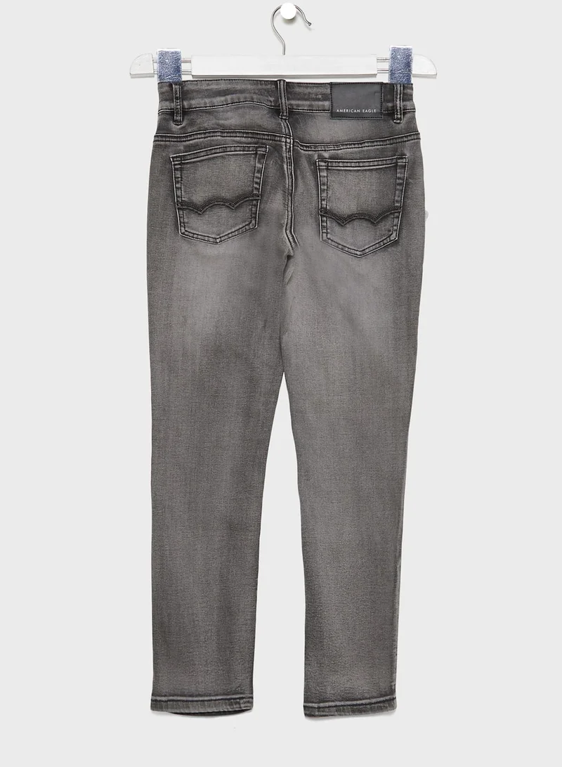 American Eagle Kids Light Wash Jeggings