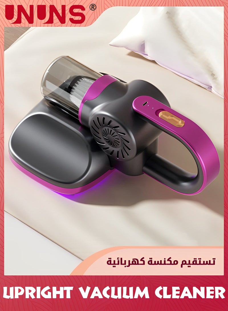 UNUNS Cordless Vacuum Cleaner,3 In 1 Mite remover And Vacuum Cleaner,Handheld Vacuum Cleaner with 3 heads For Home,Car,Pet Hair,Carpet,Hard Floor - Image 5