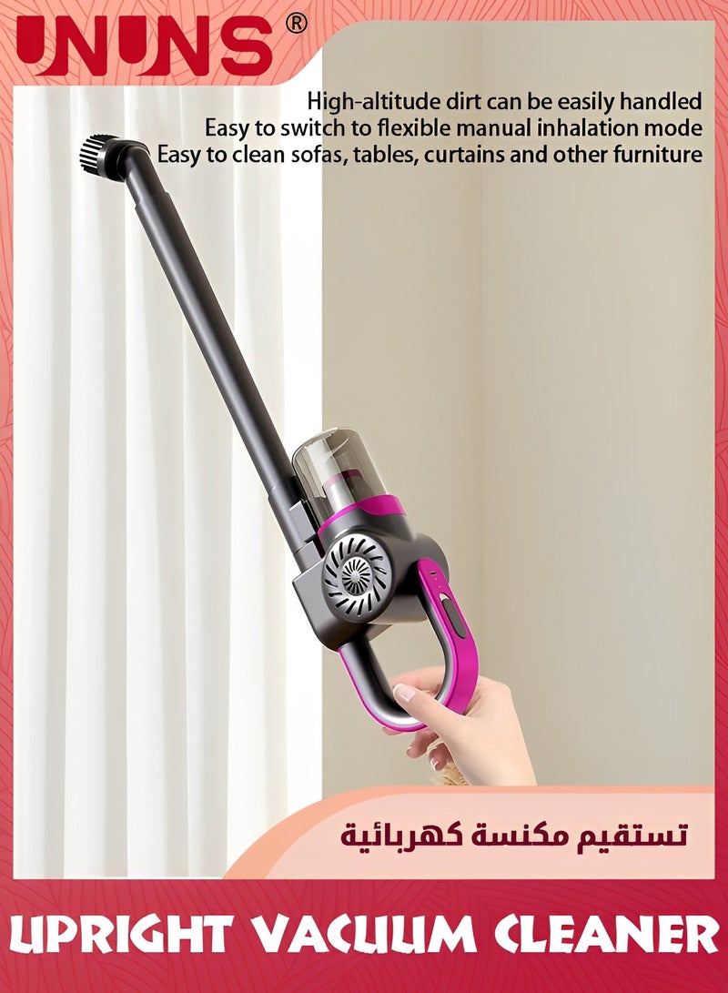 UNUNS Cordless Vacuum Cleaner,3 In 1 Mite remover And Vacuum Cleaner,Handheld Vacuum Cleaner with 3 heads For Home,Car,Pet Hair,Carpet,Hard Floor - Image 2