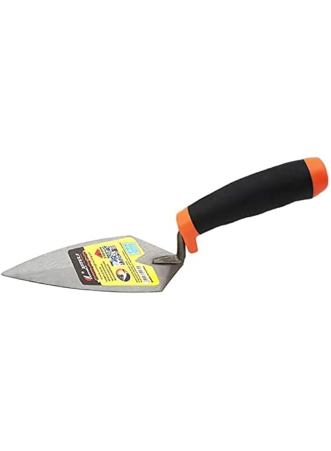 Arabest 2 Pcs Masonry Hand Tool Set, 6 Pointing & Gauging Trowel Set with Soft Grip Handle - Image 4