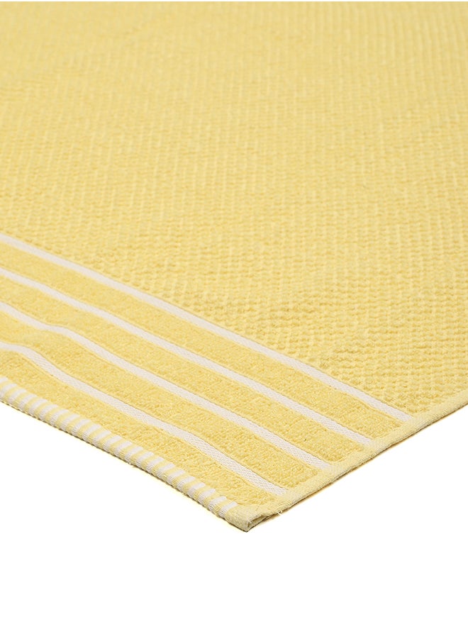 Status Contract Honeycomb Towels for Bath, Towels for Bath Large Size | Bath Towel for Men/Women, Bathing Towel, Towels for Bath Women/Men, Yellow,70 X 140 Cm  - Image 5