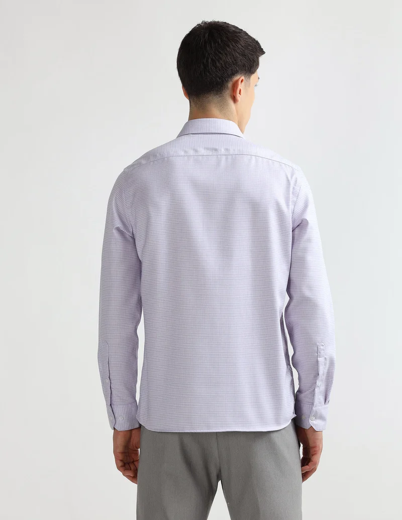 Arrow Lavender Auto Press Liberty Classic Fit Shirt for Men | Best Price UAE