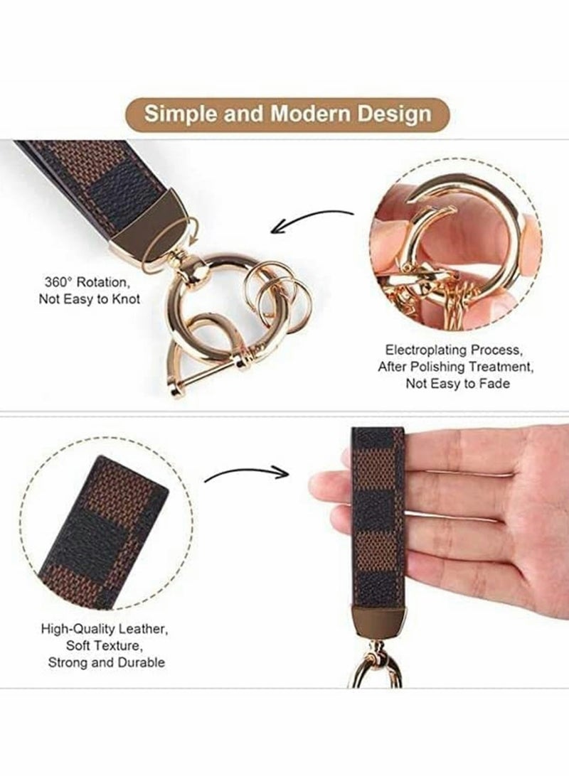 حامل مفاتيح لطيف مع سحر دب ماسي مثالي لمفاتيح السيارة والحقائب، إكسسوار أنيق لجميع الأعمار - Image 5