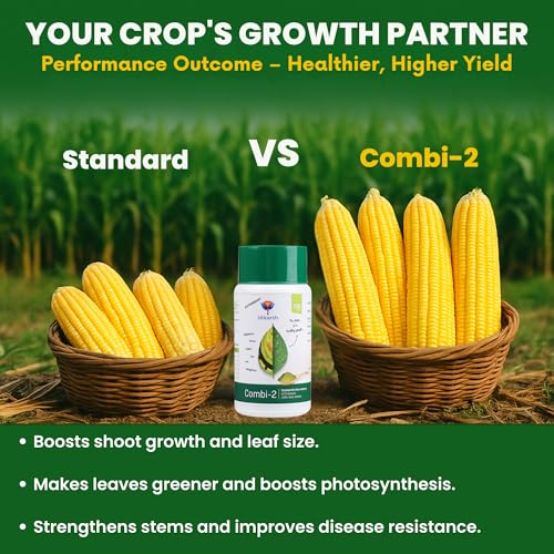 Utkarsh Combi-2 (EDTA Chelated Fertilizers, Mix Micronutrient) Prevents Mix Crop Deficiencies, Keeps Plants/Home Garden Healthy, Improves Crop Yield & Quality (3 Kg; Pack of 3 of 1 Kg) - Image 4