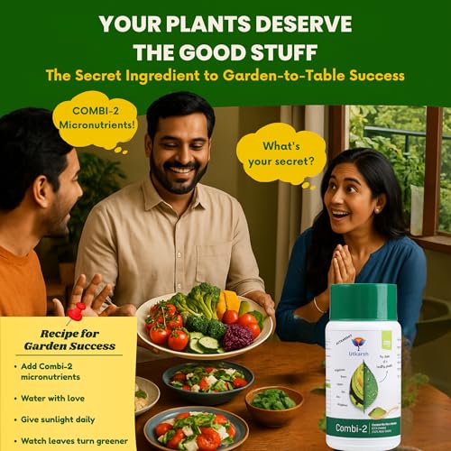 Utkarsh Combi-2 (EDTA Chelated Fertilizers, Mix Micronutrient) Prevents Mix Crop Deficiencies, Keeps Plants/Home Garden Healthy, Improves Crop Yield & Quality (3 Kg; Pack of 3 of 1 Kg) - Image 5