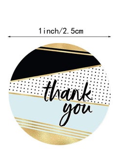 Wownect Pattern Thankyou Sticker Round [1inch][500 Stickers] Labels For Envelope Seals, Packing Seals, cards, Gift Boxes, Shopping Bags, Bouquets, Cardboard Decoration  - Image 4
