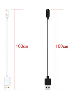KENSUO 1M USB Charging Cable for Huawei Watch Fit 3/Huawei Watch Fit 2/Huawei Band 9/Huawei Band 8/Huawei Band 7/Huawei Band 6/Huawei Band 6 Pro/Honor Band 9/Honor Band 8/Honor Band 7/Honor Band 6/Honor Band 6 pro,Smart Watch Accessories Dock Charger Adapter Cable White  - Image 2