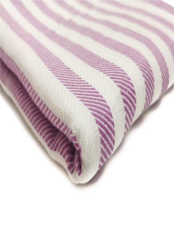 AVKA Studio Indian Towel Bath Handloom Assorted Towels Quick Drying Fast Absorbent Set of 2 32x64 Inches - Image 4
