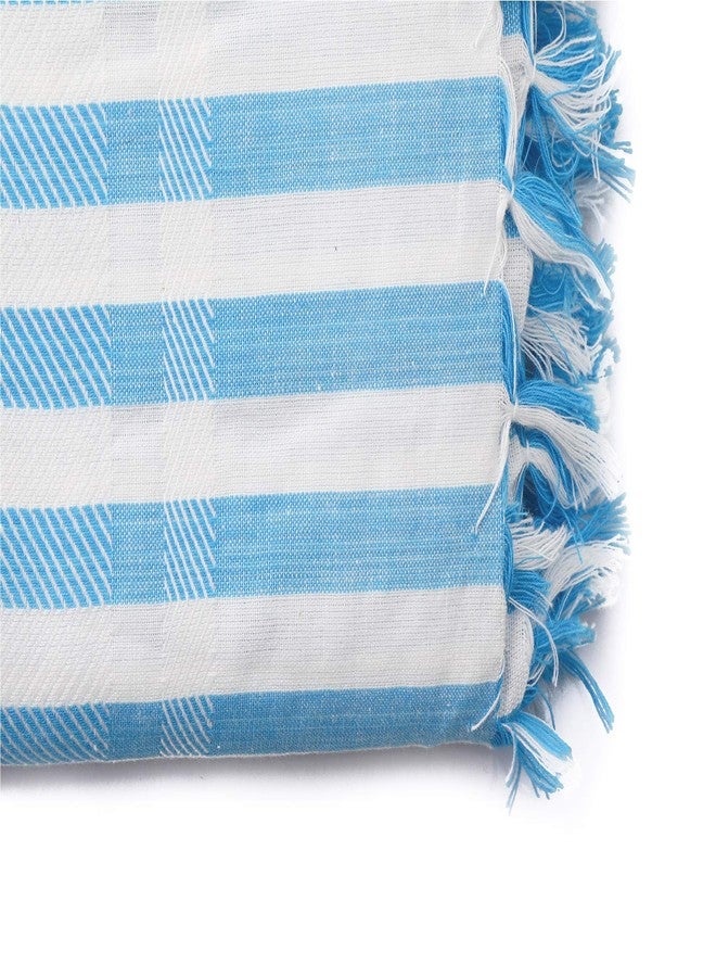 AVKA Studio Indian Towel Bath Handloom Assorted Towels Quick Drying Fast Absorbent Set of 2 32x64 Inches - Image 2