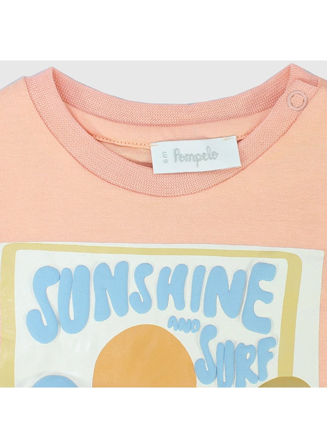 Pompelo - "Sunshine Surf" Short-Sleeved T-Shirt - Image 1
