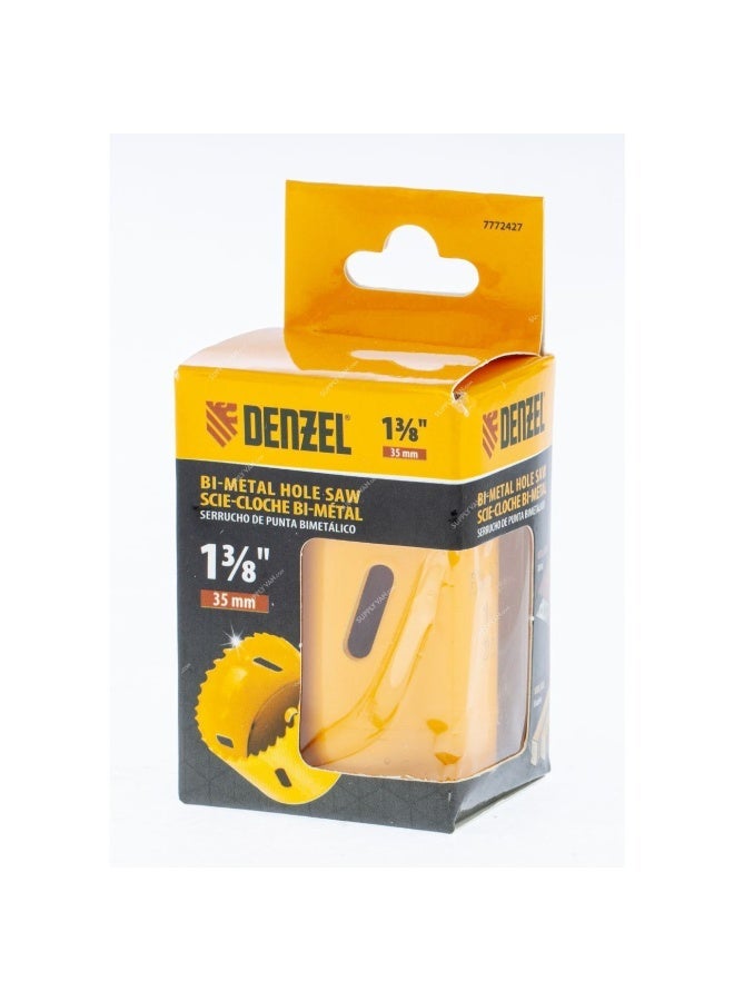 DENZEL BI-Metal Hole Saw (1-3/8"Inch) - Image 1