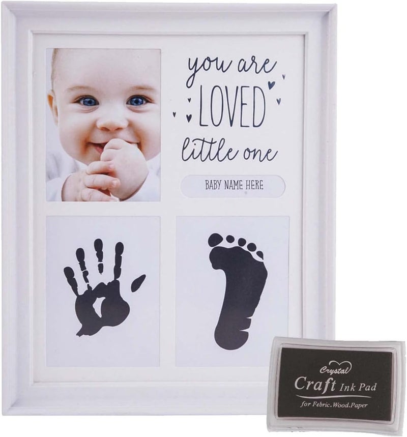 Joyzzz Baby Handprint and Footprint Kit - Keepsake Frame for Baby's Prints - Image 1