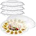 Shellwei 3 Pcs Deviled Egg Tray with Lid 12 Inch Round Egg Containers with 15 Egg Slots Reusable Plastic Egg Holder - Image 2