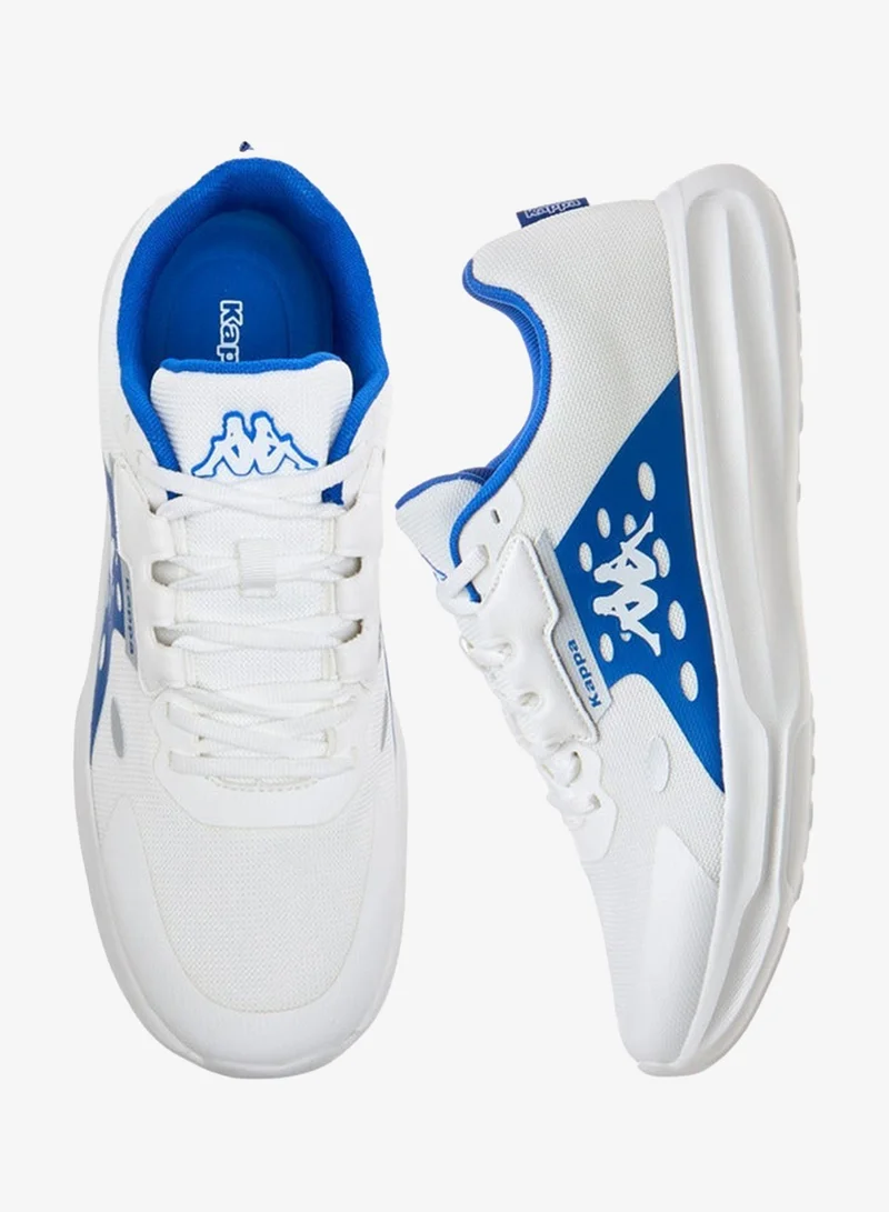 Kappa Men's Logo Print Sports Shoes with Lace-Up Closure