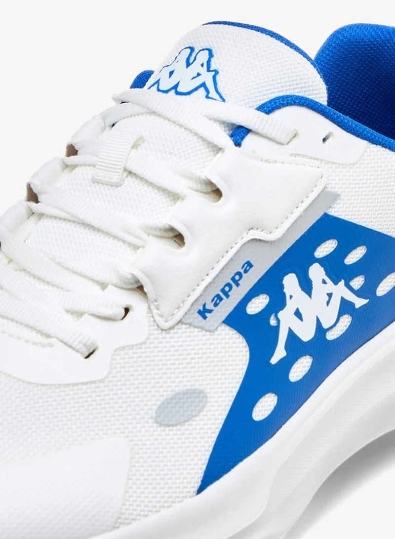 Kappa Men's Logo Print Sports Shoes with Lace-Up Closure