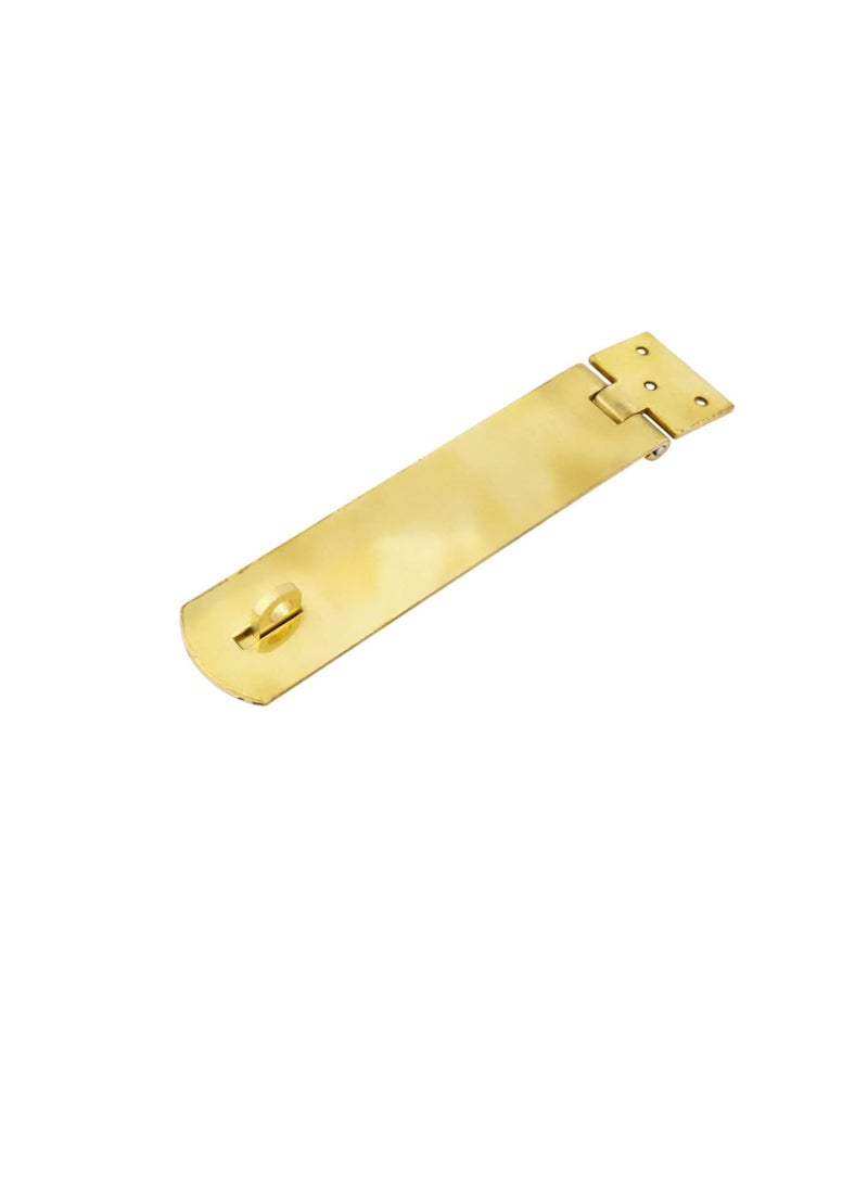ROBUSTLINE Robustline Hasp and Staple - Gold, 6 Inches - Image 2