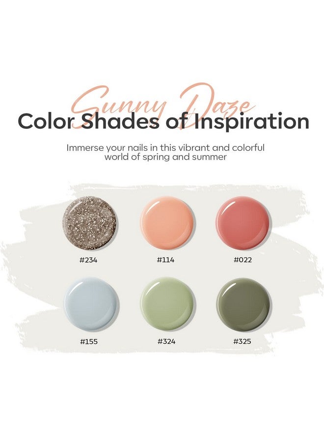 modelones 6 Colors Poly Nail Gel Set Poly Nail Extension Gel Colors Tubes Kit Glitter Nude Coral Green Light Blue All Seasons Manicure Salon At Home - Image 3