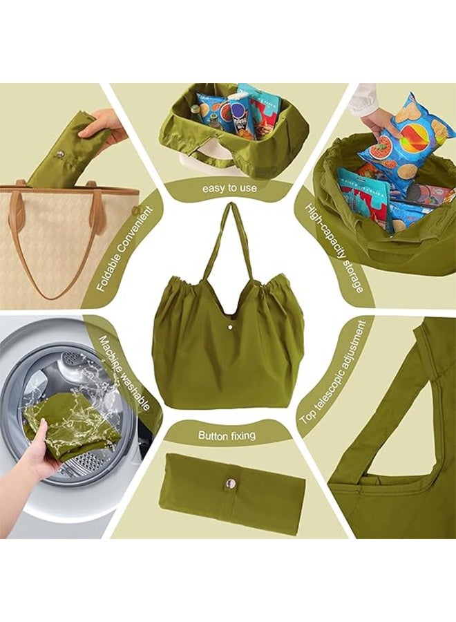 Quantum Shopping Bag, Reusable Waterproof Grocery Bags, Stretchable and shrinkable shopping bag for Supermarket Camping - Image 3