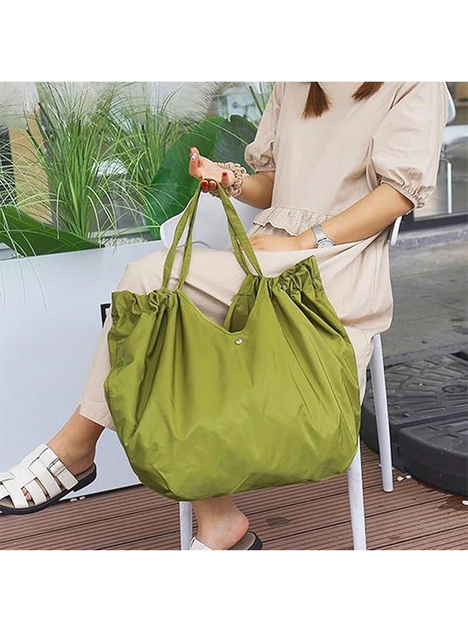 Quantum Shopping Bag, Reusable Waterproof Grocery Bags, Stretchable and shrinkable shopping bag for Supermarket Camping - Image 5