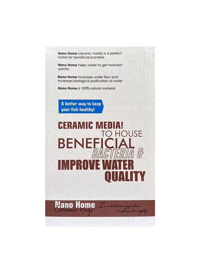 VAYINATO Aquatic Remedies Nano Home Ceramic Rings Filter Media, 500G (700Ml) With Filter Media Zip Net Bag, Suitable For Fresh & Salt Water Fish Tank (Pack Of 1)  - Image 5