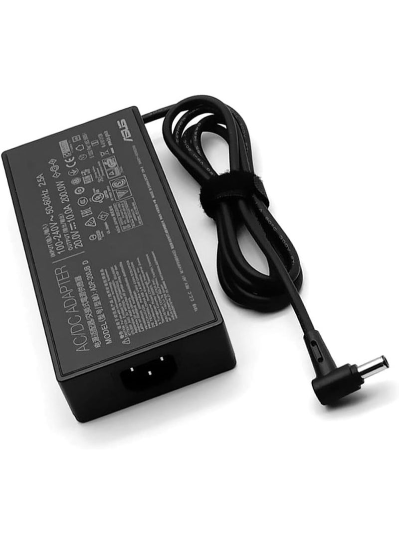 Terabyte محول طاقة بديل ADP-200JB D 20V 10A 200W 6.0x3.7mm لشاحن Asus ROG Zephyrus GA503QS GA503QR GA503QM / Strix G15 G513QC G513Q - Image 3