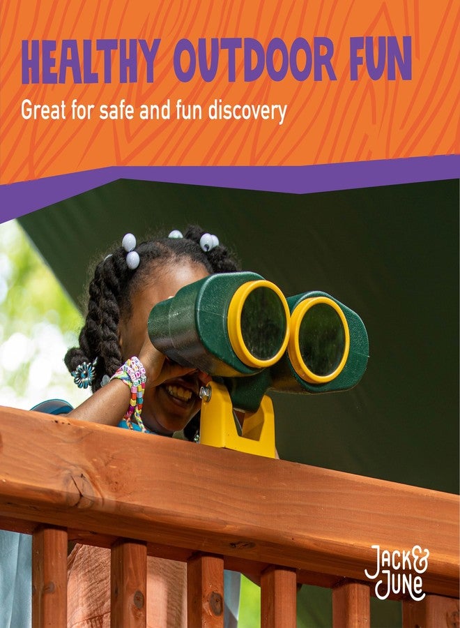 Jack and June Green and Yellow Rotating Playset Binoculars Compatible with Most Playsets - Image 5