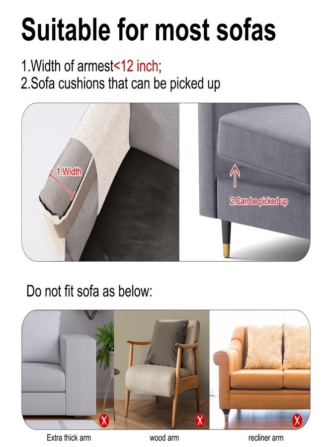Oroonoko Cat Scratch Sofa Protector,23.6" L*19.7" W Cat Scratch Furniture Protector Pad, Couch Arm Sheild with Natural Sisal for Protecting Couch Sofa Chair Furniture(Beige/Right Handed) - Image 5