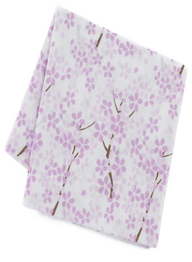 noren Handkerchief, Furoshiki (Hand-dyed Yuzen print) / Made in Japan, 19.7inch (50 cm), 100% Cotton, Washable, Japanese Reusable Bag, Bento wrap Cloth, Chief, Scarf, Bandana (Small SAKURA-White) - Image 1