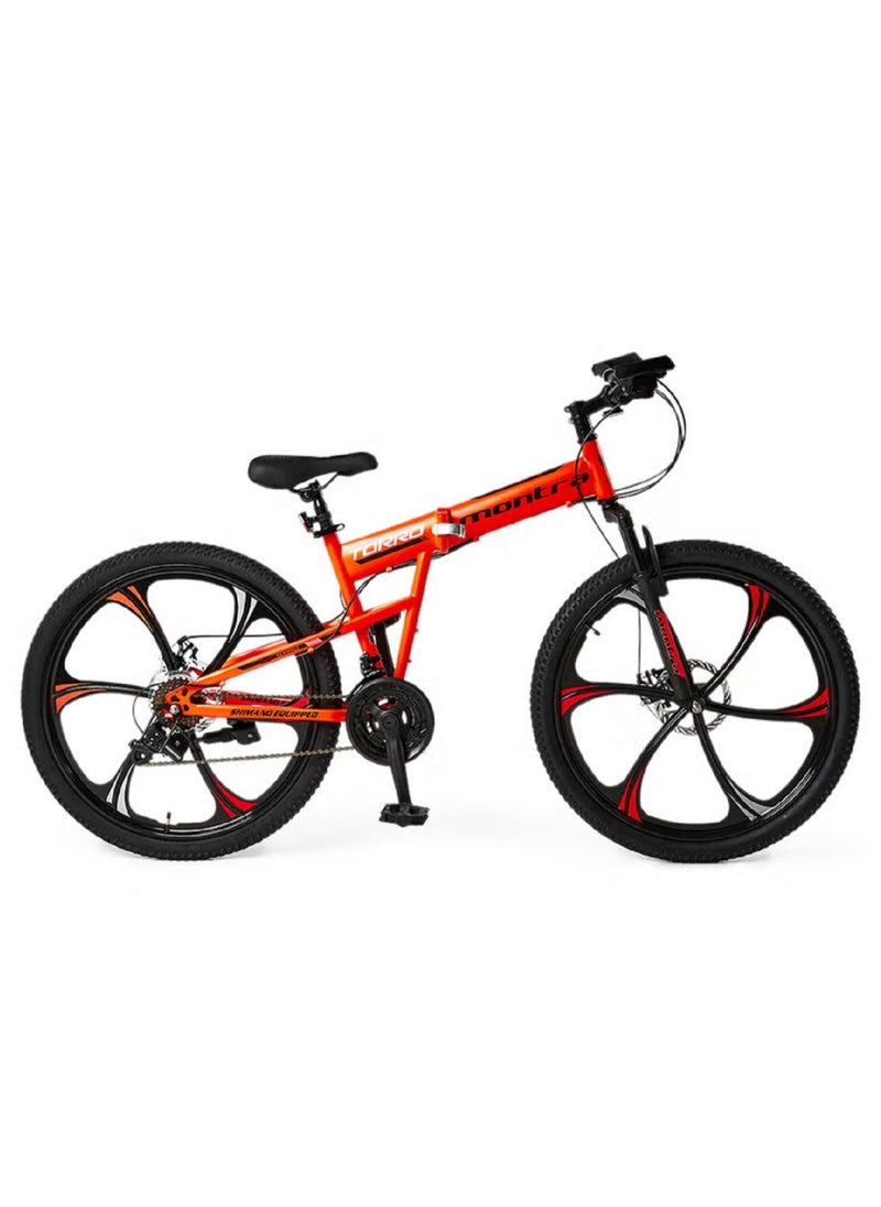 Foldable TI Cycle Montra Torro 7x3 Disc 26 Inch - pzsku/Z4E3A255A9056597FBA0FZ/45/_/1726846064/f675f04e-5600-472f-a4fd-e3080448aa04