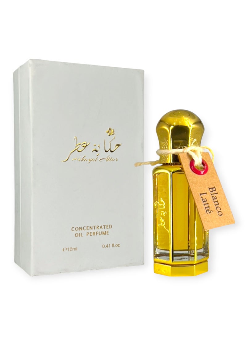 Hekayat Attar Majestic Amber 12 ML Concentrated Oil Perfume  - Image 2