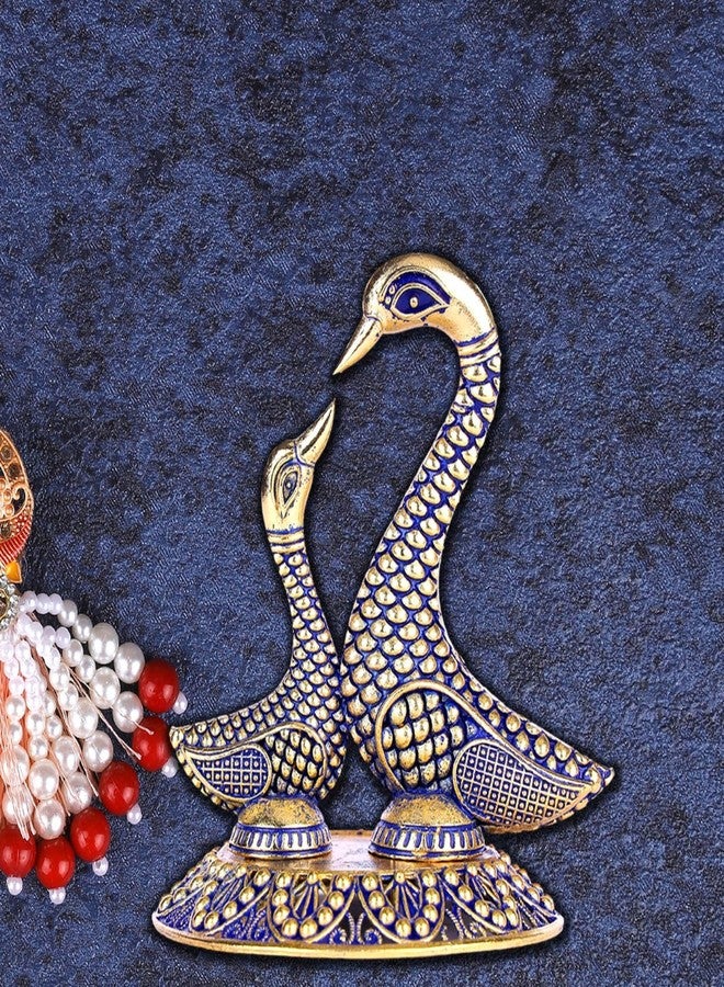DarkShri المعبود مع الطيور Rakh، Rakhi للأخ مع حسن الحظ، Bhiya Bhabhi Rakhi، مجموعة Rakhi Combo، المعبود مع Rakhi 0005 - Image 2