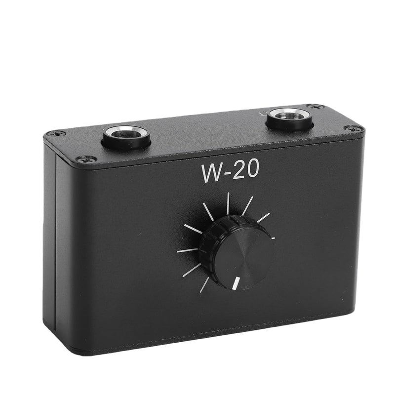 SUNGOOYUE 1/4 Inch 6.35mm Volume Control Attenuator, Equalizers & Feedback Controllers Line Volume Knob Passive Inline Attenuator with Aluminum Alloy Case for Microphones Guitars Keyboards - Image 2