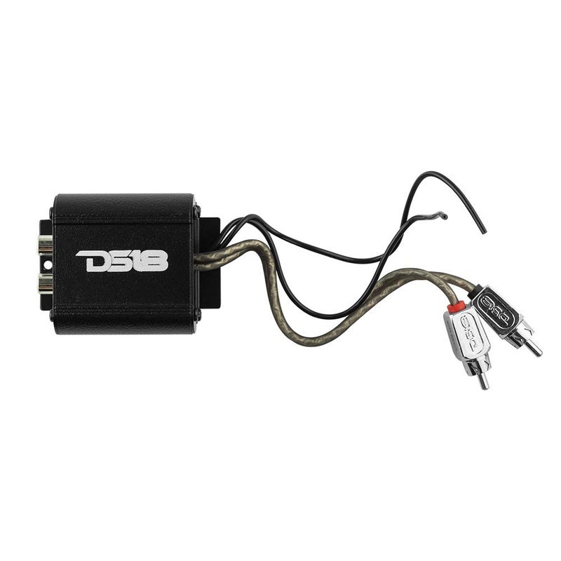 DS18 DS18 NF1 Professional RCA Noise Filter, Ground Loop Isolator for Car Audio Systems. Eliminates and Stops The Hum Noise! - Image 1