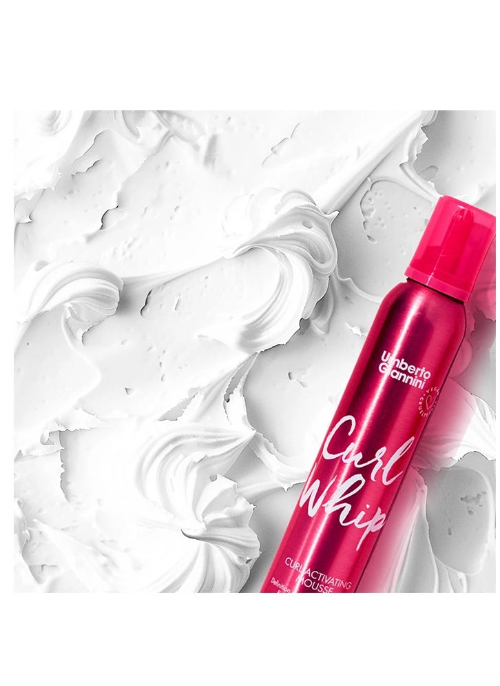 Umberto Giannini Umberto Giannini Whip Curl Activating Vegan Mousse 200ml  - Image 2