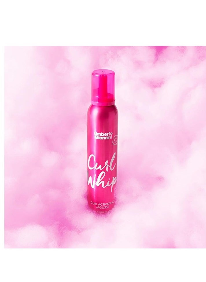 Umberto Giannini Umberto Giannini Whip Curl Activating Vegan Mousse 200ml  - Image 3
