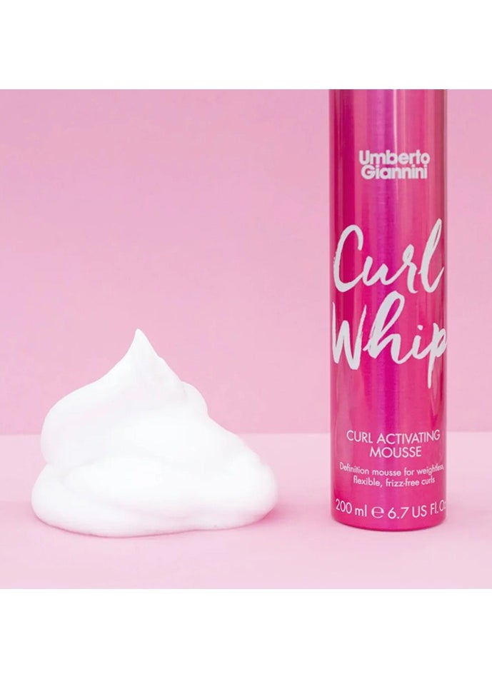 Umberto Giannini Umberto Giannini Whip Curl Activating Vegan Mousse 200ml  - Image 4