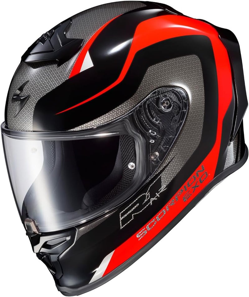 ScorpionEXO EXO-R1 Air Corpus Helmet - Red/Black - Image 2