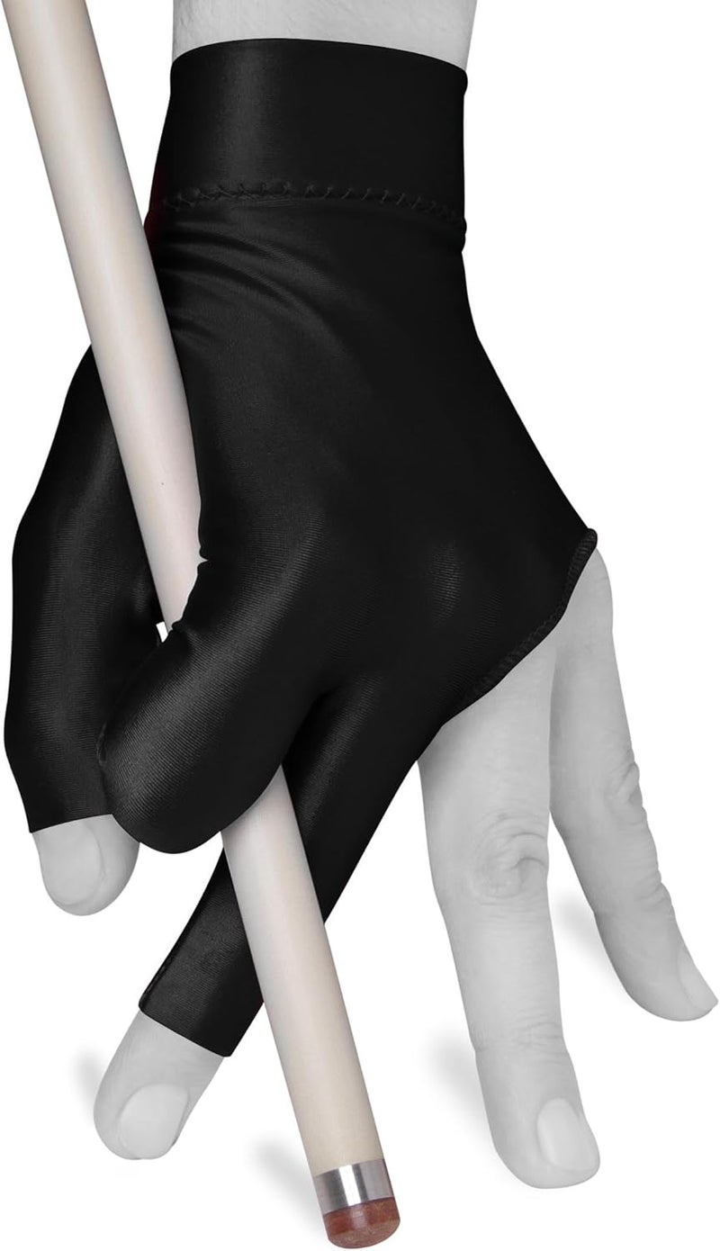 Billiard Quality Pool Cue Billiard Glove - Fits Either Hand - One Size fits All - Choose Your Color