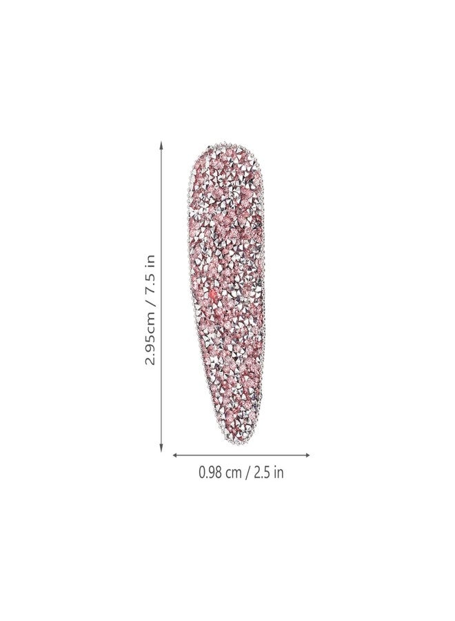 كالوري مشابك شعر مرصعة بأحجار الراين من كالوري، 5 قطع، مشابك شعر لامعة، خفيفة الوزن، إكسسوارات سهلة التركيب لحفلات الزفاف والاستخدام اليومي - Image 3