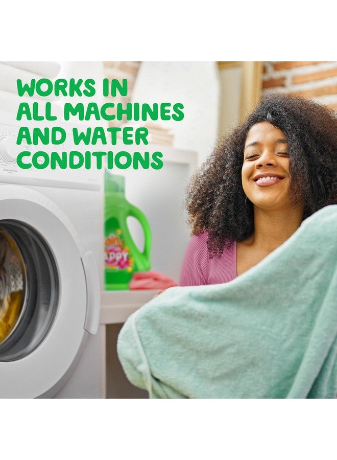 Gain Liquid Laundry Detergent, Happy, HE Compatible, 154 fl oz, 107 Loads - Image 4
