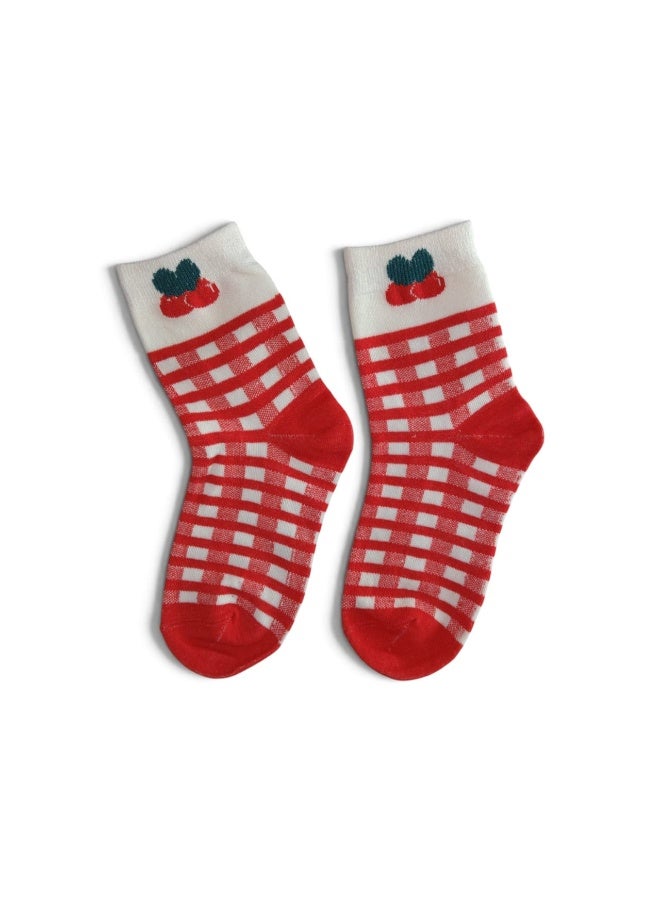 Tropical Girl's (Pack of 3 )Ankle Socks (Assorted) - Image 5