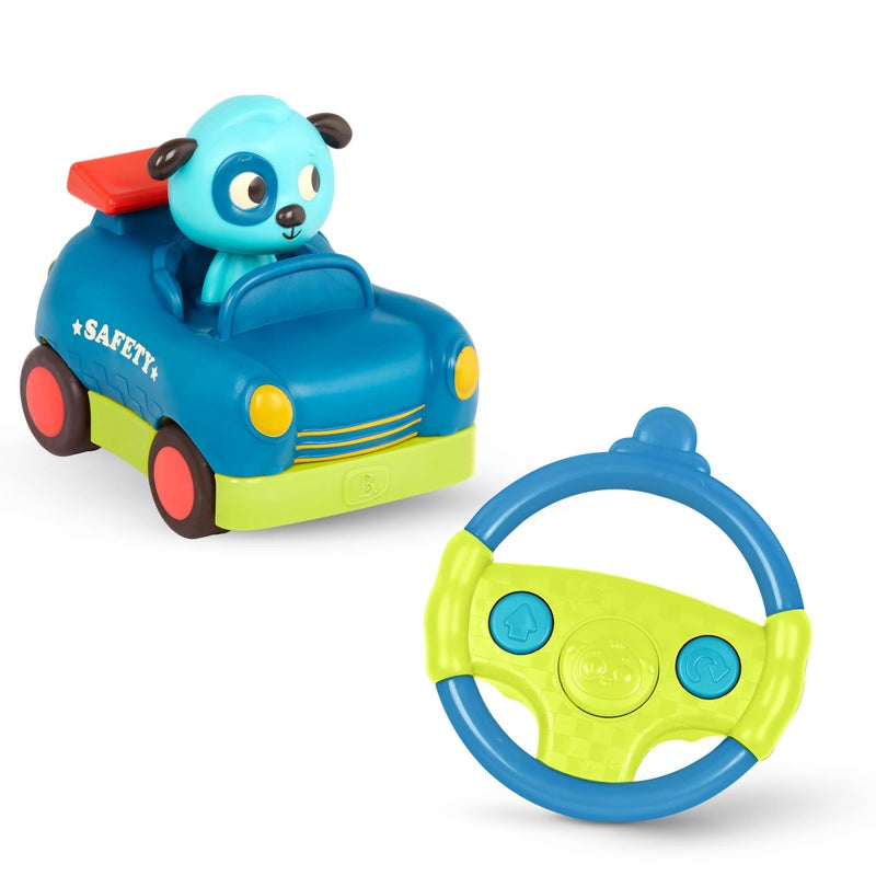 B. Toys B toys Remote Control Car for Toddlers Kids Remote with 2 Big Buttons Fast RC Vehicle with Fun Sounds 2 Years Riding Racers Woofer - Image 3