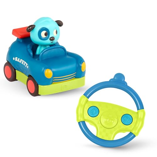 B. Toys B toys Remote Control Car for Toddlers Kids Remote with 2 Big Buttons Fast RC Vehicle with Fun Sounds 2 Years Riding Racers Woofer - Image 1