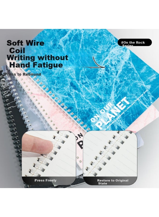 Masmarcu M&g Yanzhishang B5 Notebook, High-quality Simple Soft Spiral Notebook, Student Error Correction Journal, Study Supplies, Red, 1 Book, 40 Sheets, Xq027333 - Image 3
